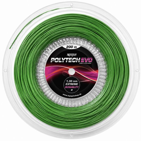 Topspin Poly Tech Evo Tennis String (200 m) TOPTE200GR