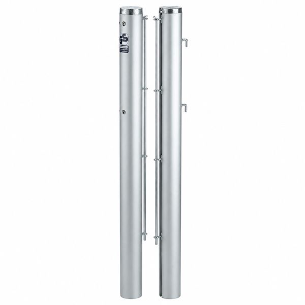 Tennis Posts Round aluminium